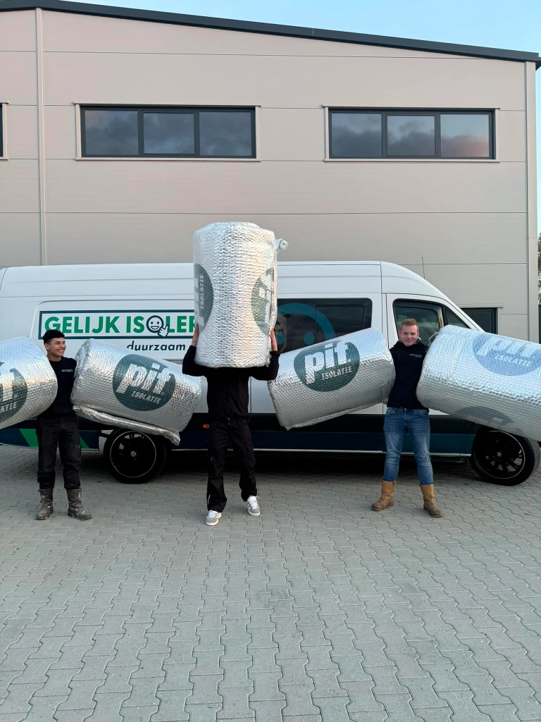 Tom en zijn team van gelijkisoleren staan voor u klaar!