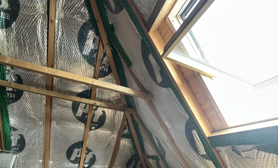 dakisolatie in Sappemeer