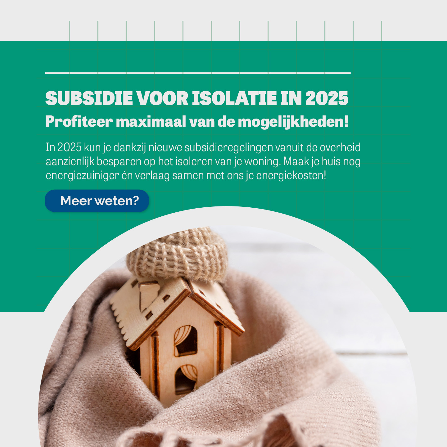 subsidie voor isolatie