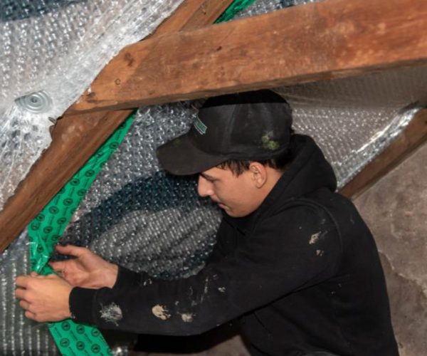 Isolatie in Harkstede