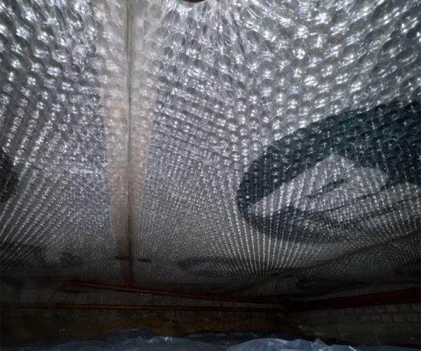 isolatie in emmen van de vloer