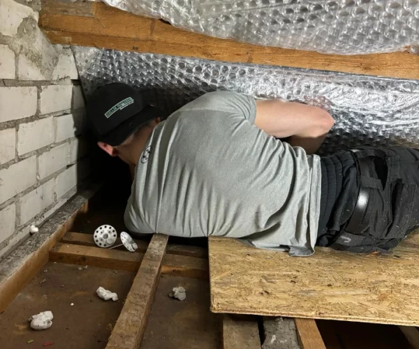 In Midden Groningen mochten we een dak voorzien van isolatie. Een mooie klus!